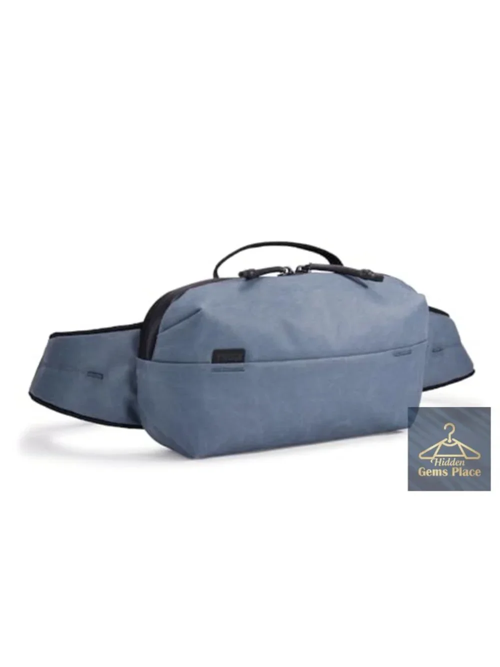 Sling Bag Crossbody Waxed Recycled Polyester Hip Pack